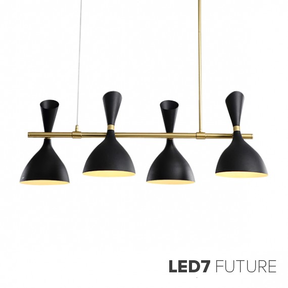 Loft Industry Modern - Duck Square Chandelier